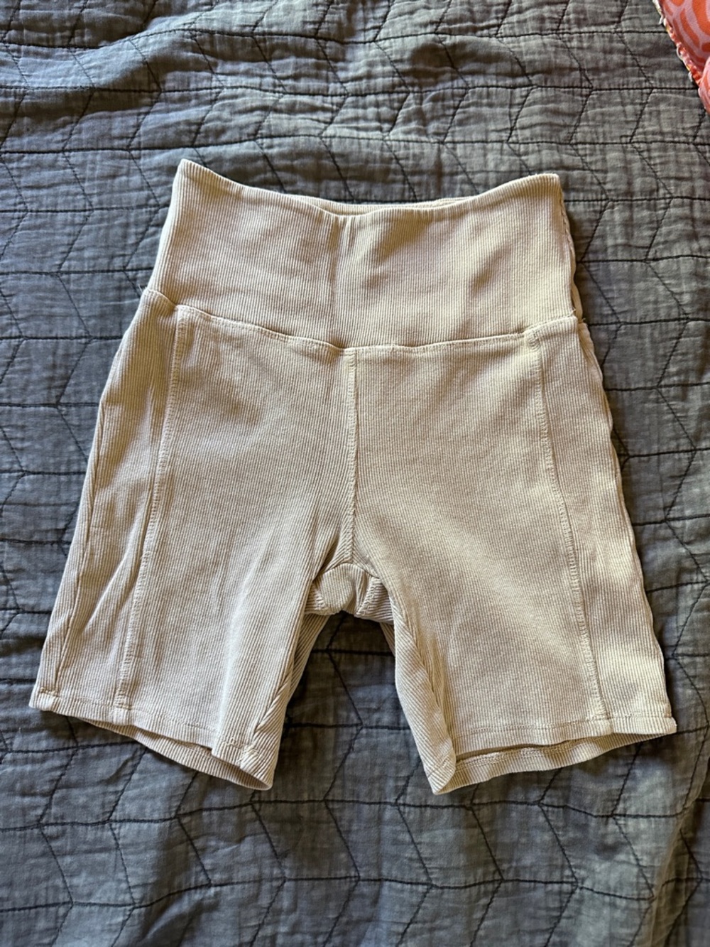 Le Lis ribbed biker short